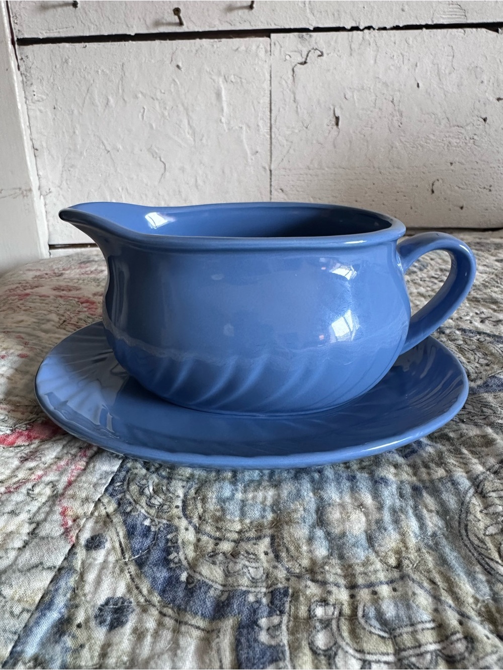 Home Collection Stoneware 1991
Gravy Boat/Underplate